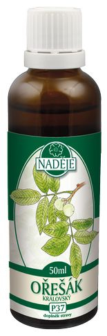 Orech kráľovský vlašský 50ml, P37 - tinktúra z...