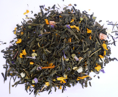 Čaj optimistov 50g - zelený čaj ochutený