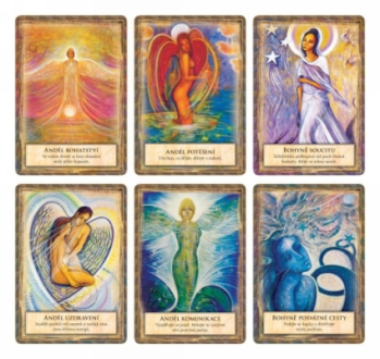 Andělé, Bozi, Bohyně - kniha a 45 karet - Toni Carmine...