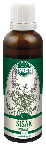 Šišak bajkalský 50ml, P69 - tinktúra z púčikov...