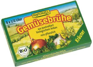 Zeleninový bujón bylinkový 80g (8x0,5l) Rapunzel