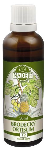 Brodecký redukčný ortislim 50ml, T2 - tinktúra z bylín