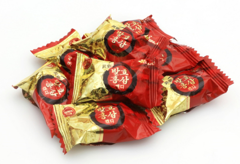 Cukríky s červeným ženšenom 170g