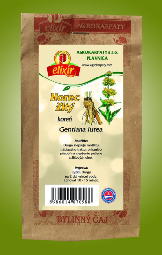 Horec žltý 30g - koreň