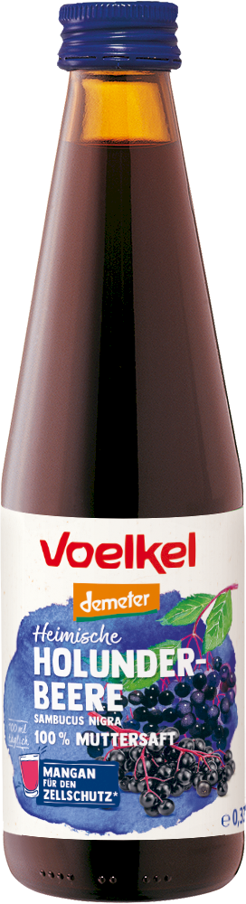 Baza čierna šťava 100% muttersaft 330ml BIO Voelkel