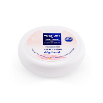 Pleťový krém s organickým ružovým olejom probiotick...