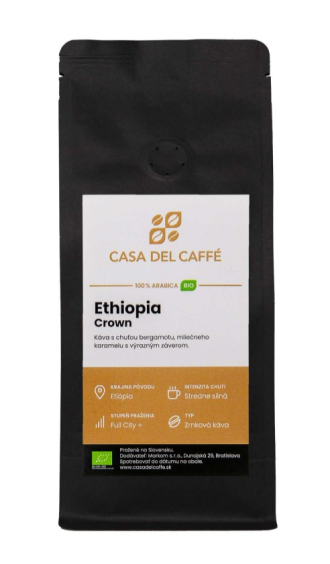 Káva Ethiopia Crown BIO 250 g