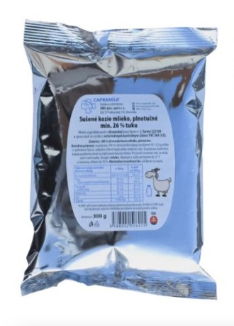 Sušené kozie mlieko plnotučné 300 g