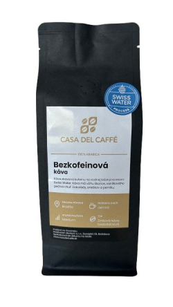 Bezkofeínová káva SWISS WATER 250 g
