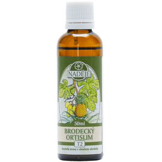 Brodecký redukčný ortislim 50ml, T2 - tinktúra z bylín