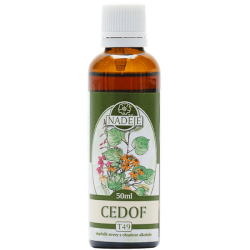 Cedof 50ml, T49 - tinktúra z bylín rastlín