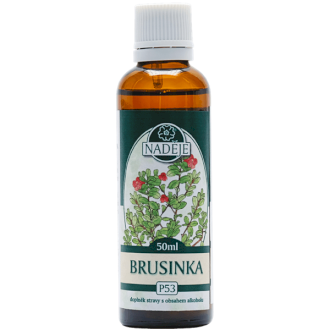Brusnica obyčajná 50ml, P53 - tinktúra z púčikov...