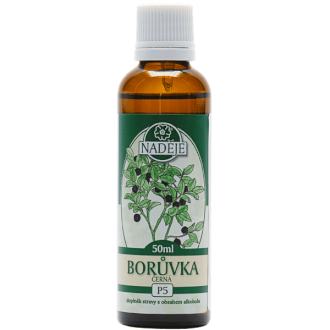 Čučoriedka 50ml, P5 - tinktúra z púčikov rastlín