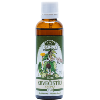 Krvčistiaci extrakt 50ml, T20 - tinktúra z bylín