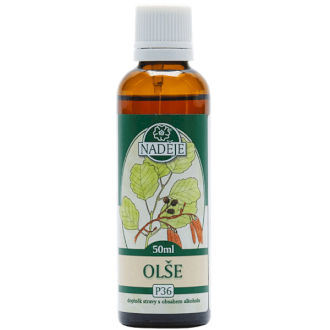 Jelša 50ml, P36 - tinktúra z púčikov rastlín