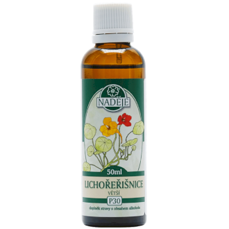 Kapucínka väčšia 50ml, P30 - tinktúra z púčikov...