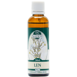 Ľan 50ml, P62 - tinktúra z púčikov rastlín