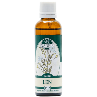 Ľan 50ml, P62 - tinktúra z púčikov rastlín