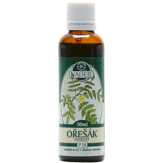 Orech čierny americký 50ml, P38 - tinktúra z púčikov...