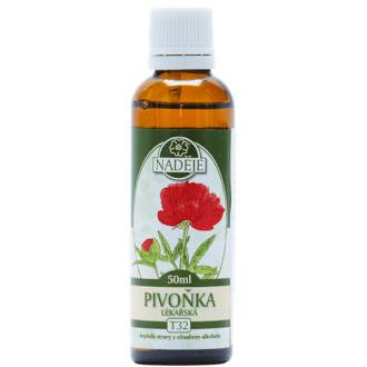 Pivoňka lekárska 50ml, T32 - tinktúra z bylín