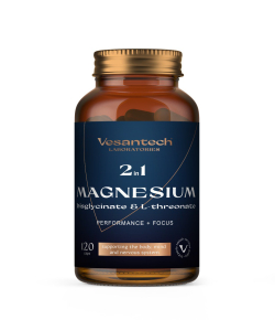 Vesantech Magnesium 2v1 (Bisglycinate & L-Threonate)