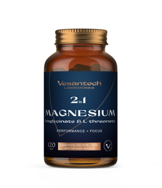 Vesantech Magnesium 2v1 (Bisglycinate & L-Threonate)