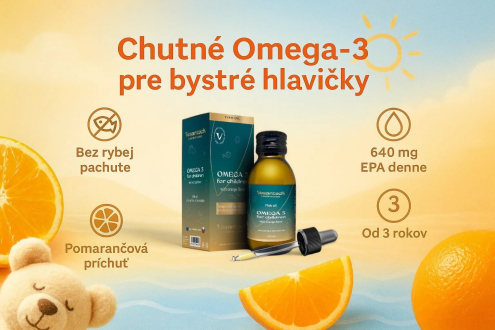 Vesantech Omega 3 Rybí olej pre deti 100 ml