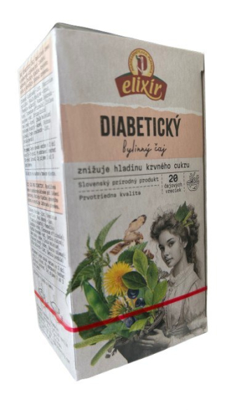 Diabetický bylinný čaj - porciovaný 20 x 2 g