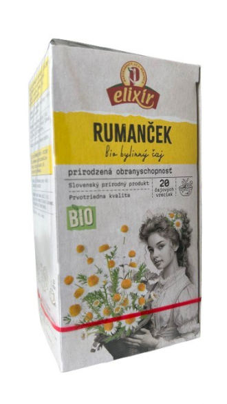 Rumanček Bio bylinný čaj - porciovaný 20 x 1,5 g