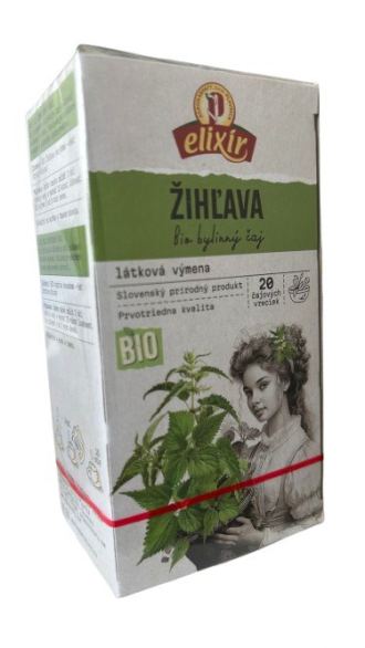 Žihľava Bio bylinný čaj - porciovaná 20 x 2 g