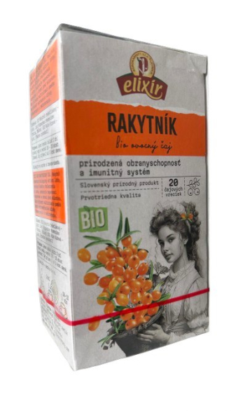 Rakytník Bio ovocný čaj - porciovaný 20 x 2g