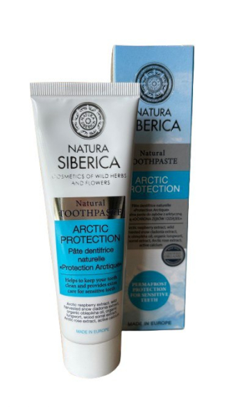 Prírodná sibírska zubná pasta - arktická ochrana 100g