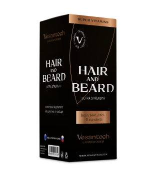 Vesantech Hair and Beard Gummies