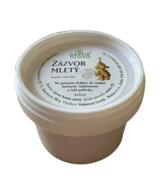 Zázvor koreň mletý 30g