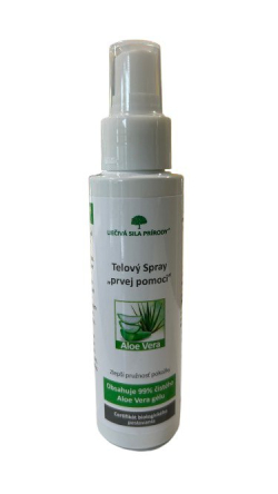 Aloe Vera Telový Spray prvej pomoci 100ml