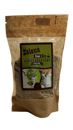 Káva zelená drvená 250g