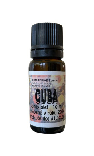 Cuba - vonný olej 10ml