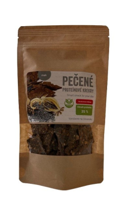 Proteínové krekry mak 80g