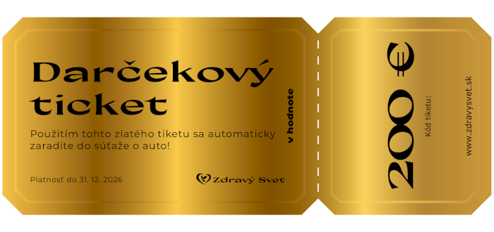 Darčekový súťažný kupón v hodnote 200 Eur